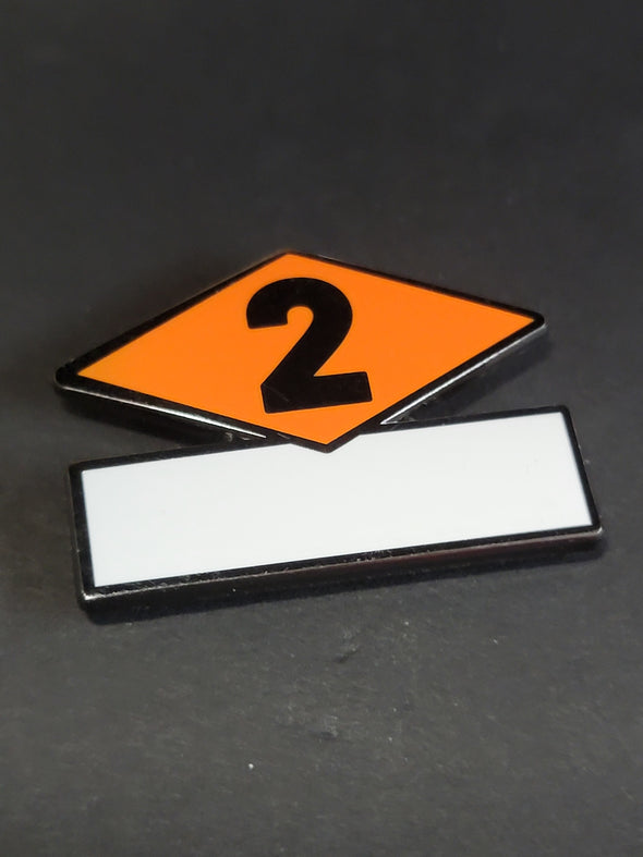 2 Diamond Lapel Pin