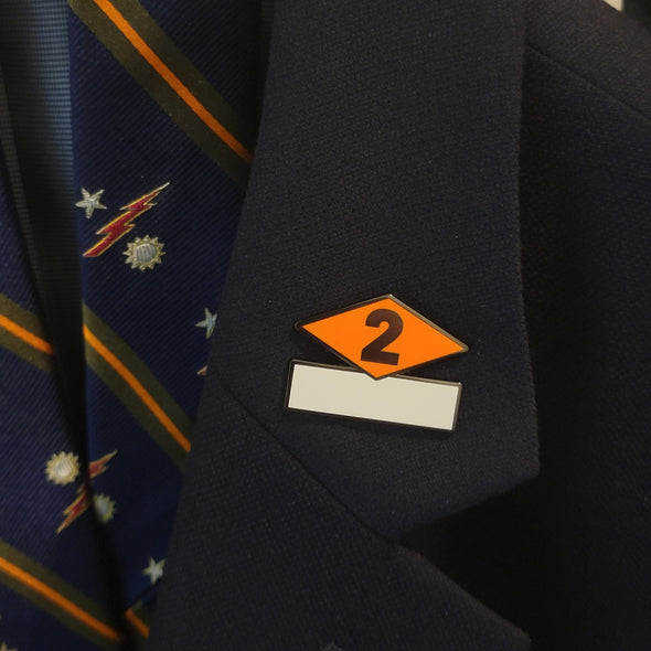 2 Diamond Lapel Pin