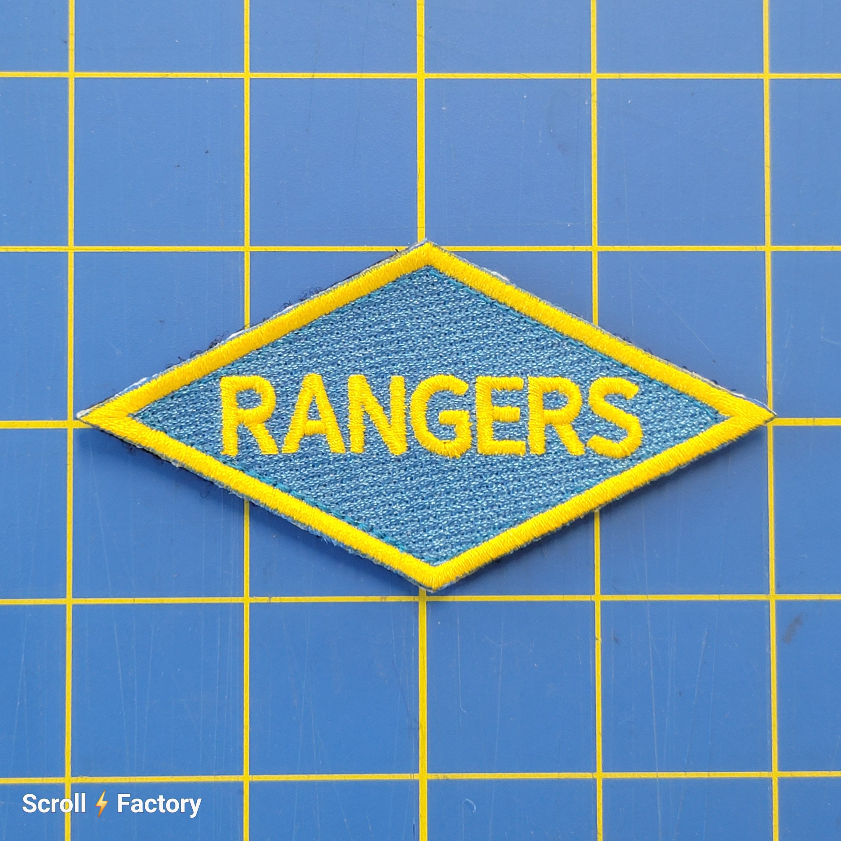 3 Diamond Patch Ranger Rangers WWII Diamond Patch – Scroll Factory