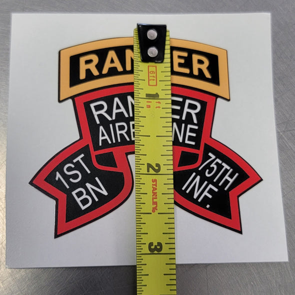1st Ranger Bn Old Scroll stickers