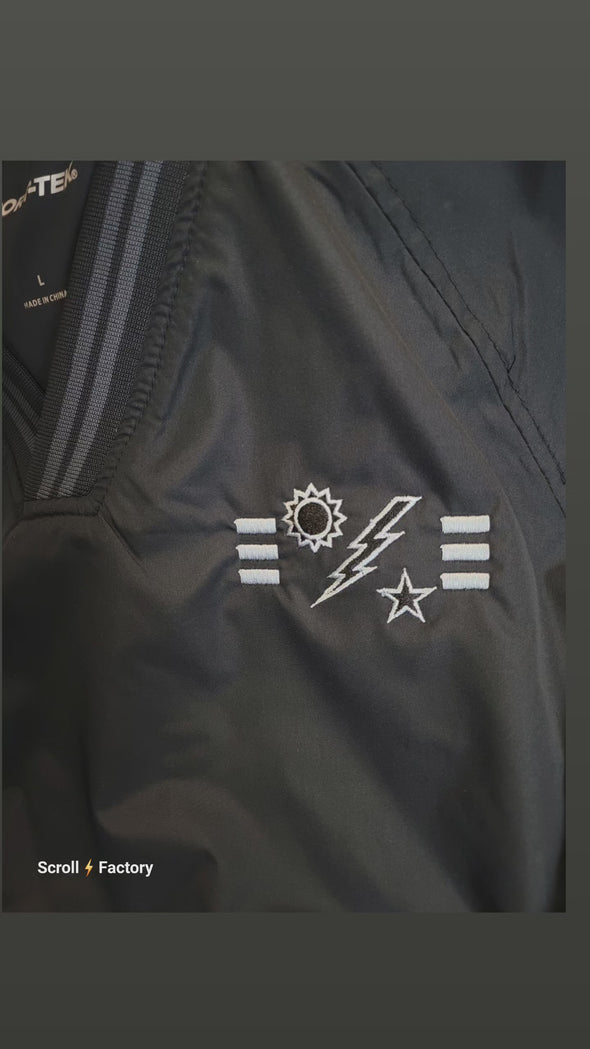 75th DUI Outline Golf Windbreaker
