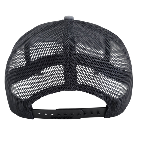 Hat -  75th DUI Raised Outline Gray with Charcoal Mesh