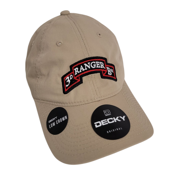 3d Ranger Bn Scroll Decky Cap