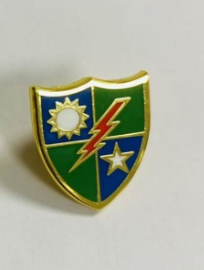 75th DUI Lapel Pin