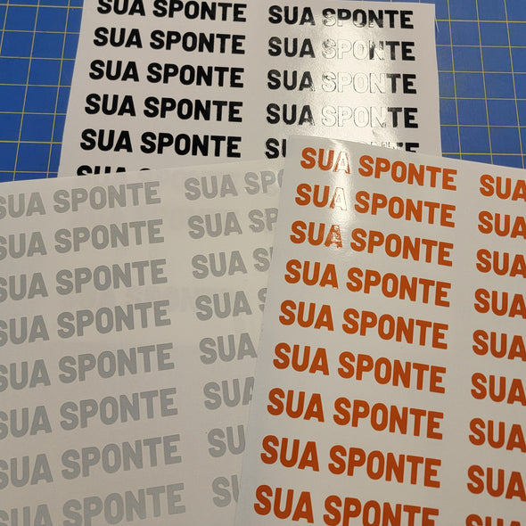 Sua Sponte Reflective Sticker