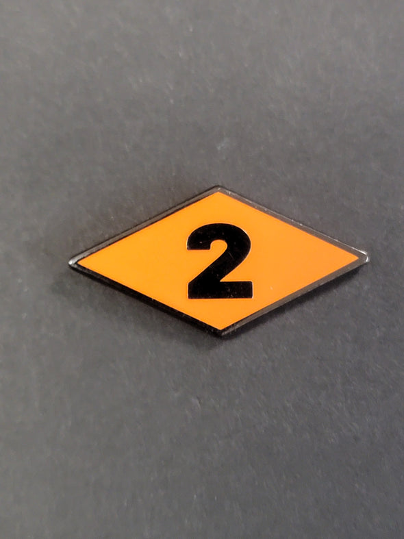 2 Diamond Lapel Pin