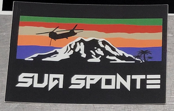 Mt Rainier Sua Sponte Sticker