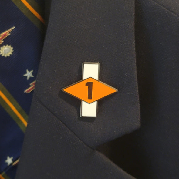 1 Diamond Lapel Pin