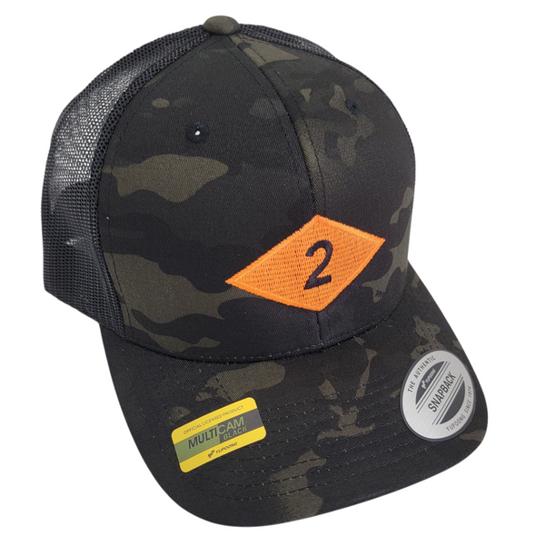 2d Bn Diamond Snapback caps
