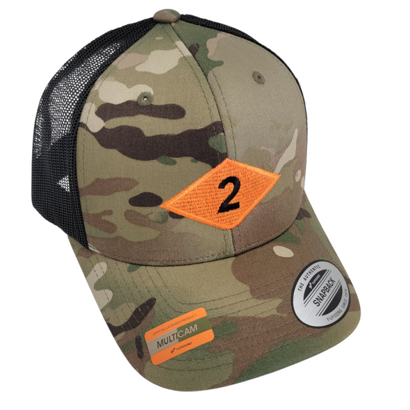 2d Bn Diamond Snapback caps