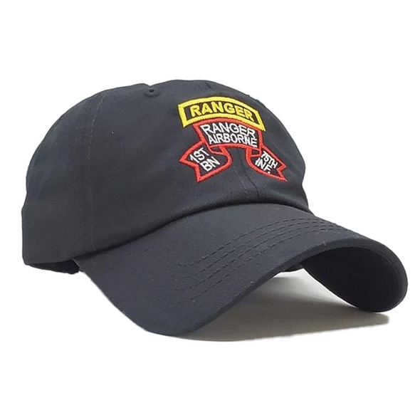 Hat - 1st Ranger Bn Old Scroll Decky cap