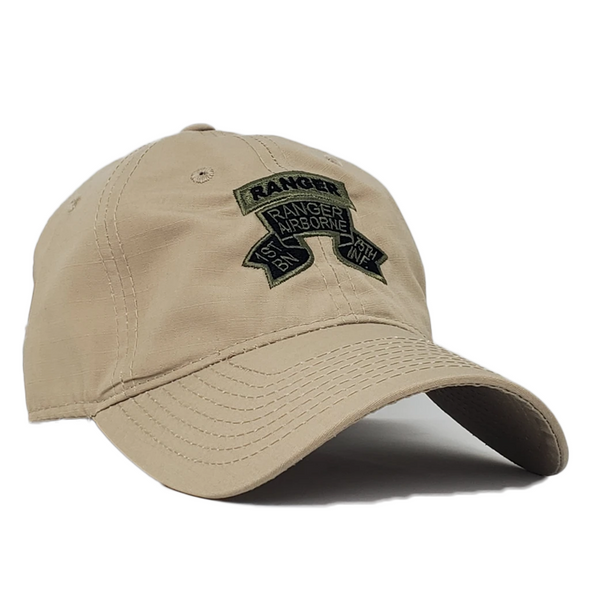 Hat - 1st Ranger Bn Old Scroll Decky cap