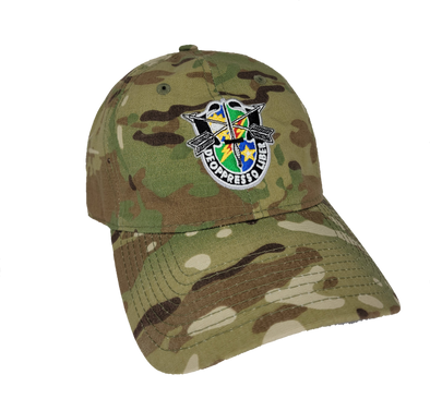 75th SF Crest DUI Decky Multicam