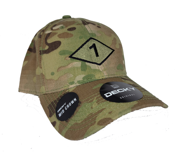 1st Bn Diamond Multicam Decky Cap