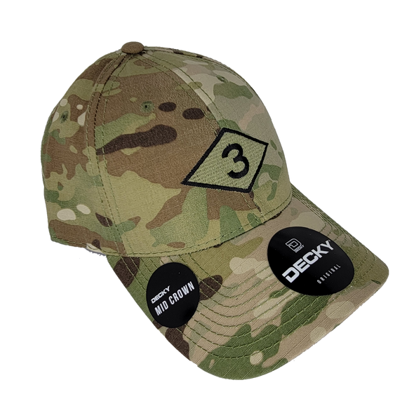 3d Bn Diamond Multicam Decky Cap