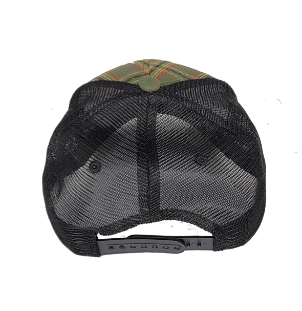 75th DUI Outline Plaid Black Mesh
