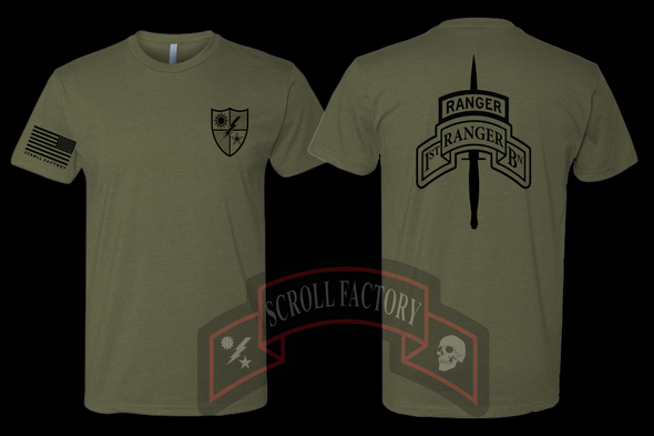 1st Bn Scroll Dagger shirt