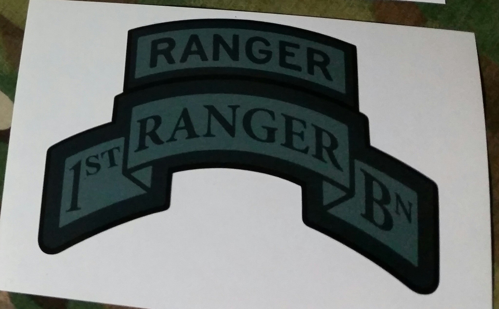 Stickers - 1st Ranger Bn – Scroll Factory