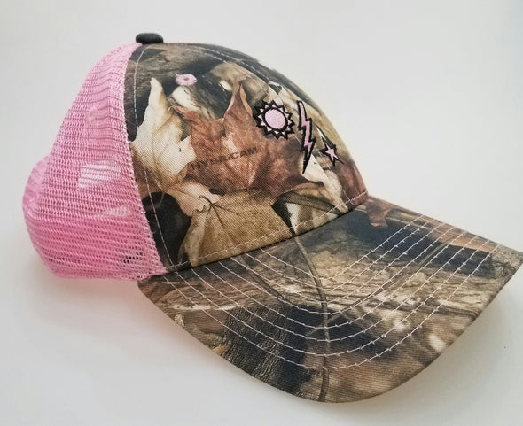 Ladies - Realtree DUI Outline Pink Mesh