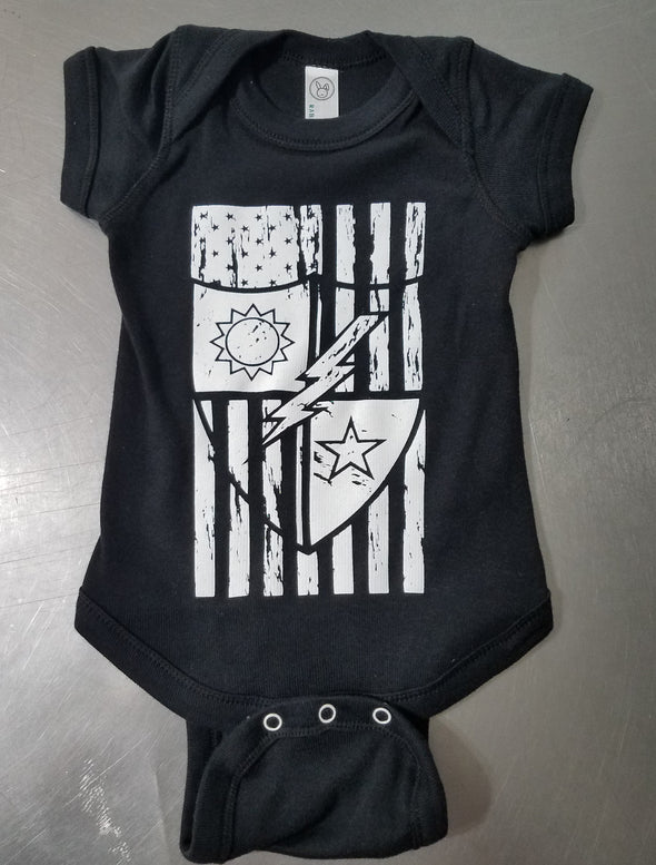 Child - DUI Flag Onsie