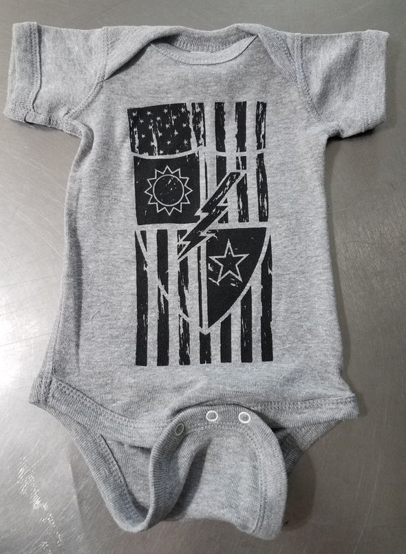 Child - DUI Flag Onsie