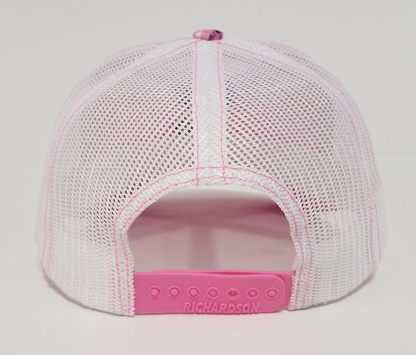 Hat - Ladies Pink Plaid DUI