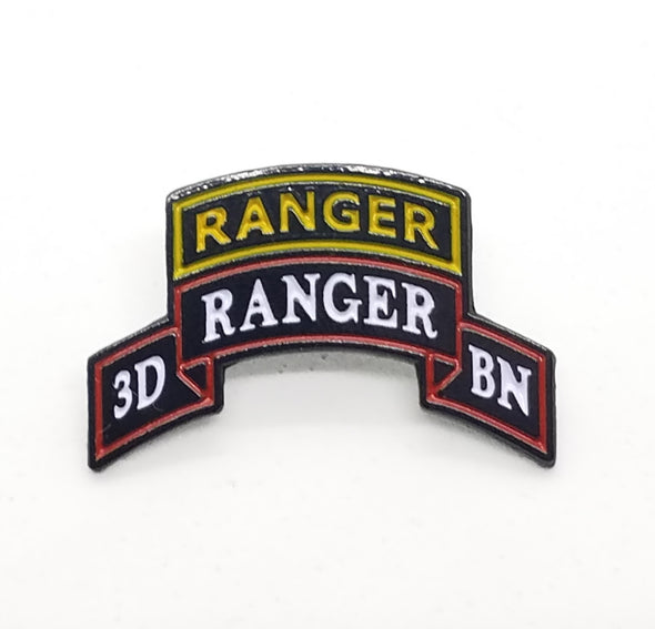 3d Ranger Bn Lapel Pin