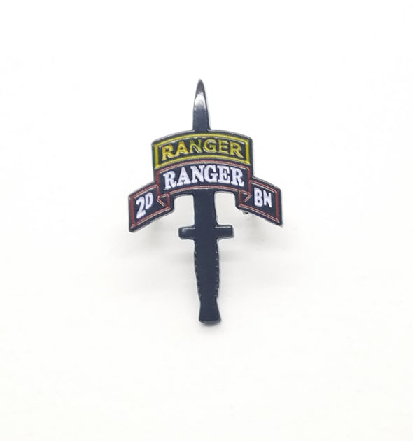 2d Ranger Bn Lapel Pin