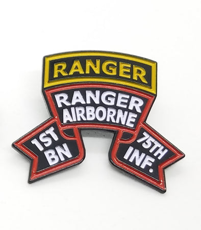1st Ranger Bn Lapel Pin – Scroll Factory