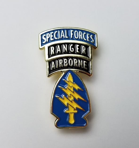 Triple Canopy SF Lapel Pin