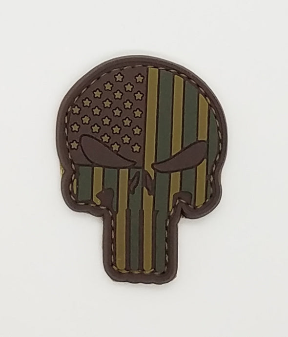 patch - Punisher American Flag