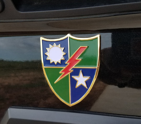 75th DUI auto Emblem