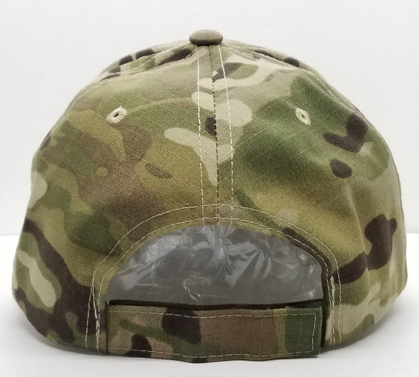 US Flag Multicam Low Profile Cap