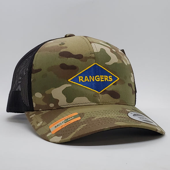 Rangers WWII Diamond Multicam hat