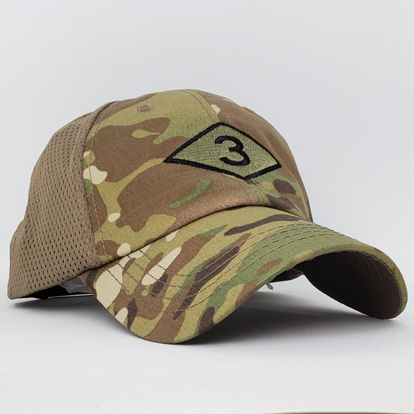 3d Bn Diamond Multicam Cap