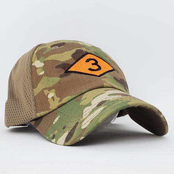 3d Bn Diamond Multicam Cap