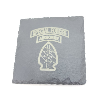 Slate Coaster - Special Forces unit patch