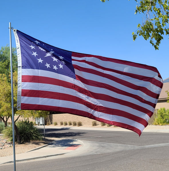 Flag - Betsy 75th DUI Outline - 6769