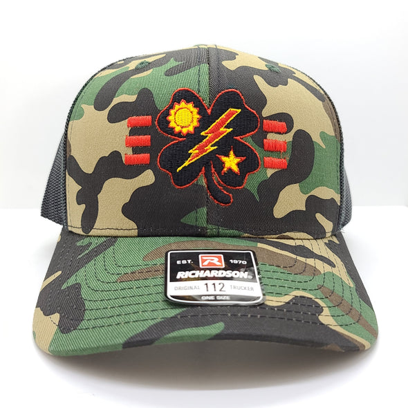 Black Clover 3d Bn Tick Woodland Trucker Back Order