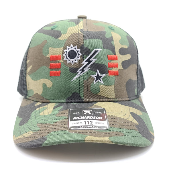 3d Ranger Bn Tick Woodland Trucker