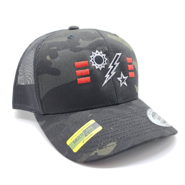 3d Ranger Bn Tick Multicam Black Trucker