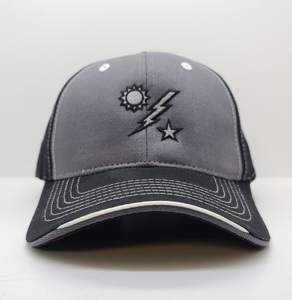 Hat - DUI Ball Cap - Black /Charcoal