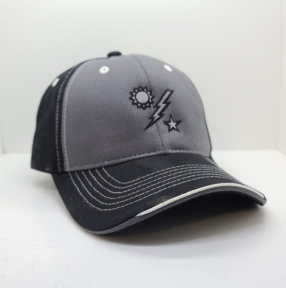 Hat - DUI Ball Cap - Black /Charcoal