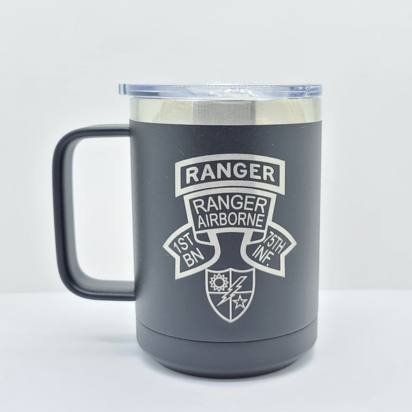 Tumbler - 1st Ranger Bn Old Scroll