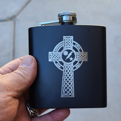 Flask - Celtic RLTW Cross