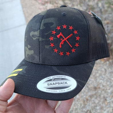 Founding Fathers Multicam Black Snapback