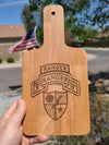 3d Ranger Bn Tab Scroll cutting board