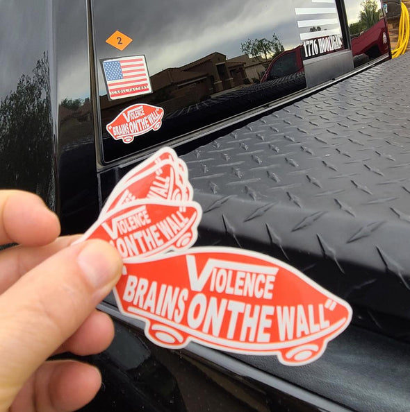 Violence Parody Sticker