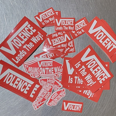 Violence Parody Sticker