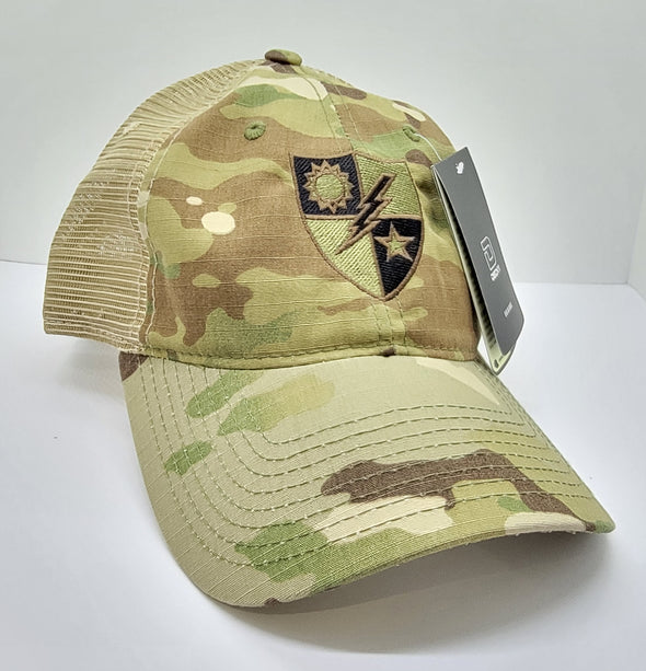Multicam Decky 75th DUI Shield Subdued